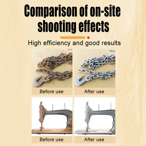 Inhibidor de Óxido para Piezas Metálicas de Máquinas de Coser, Lubricante en Aerosol para Prevención de Óxido, <span class=keywords><strong>Agente</strong></span> Limpiador y Desoxidante, 450 ml - Product Image 3