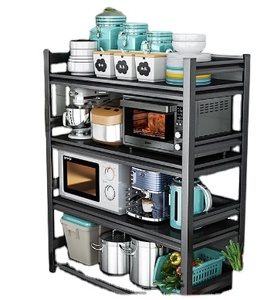 luxury kitchen storage and racks gold kitchen furniture storage rack wood trolley storage cart
