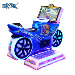 Manèges pour enfants à monnayeur, manèges de parc d'attractions pour enfants, machine de jeu vidéo moto Super Motor avec balançoire à vendre - Product Image 4