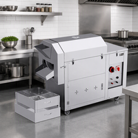 Machine industrielle à gaz pour torréfier les noix, les amandes, le cacao et les châtaignes, modèle rotatif à tambour, en promotion