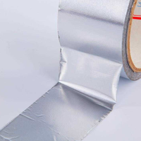 Ruban adhésif en aluminium sans support industriel Jindiao |   Protection thermique en argent pour les tuyaux de CVC avec service de découpe