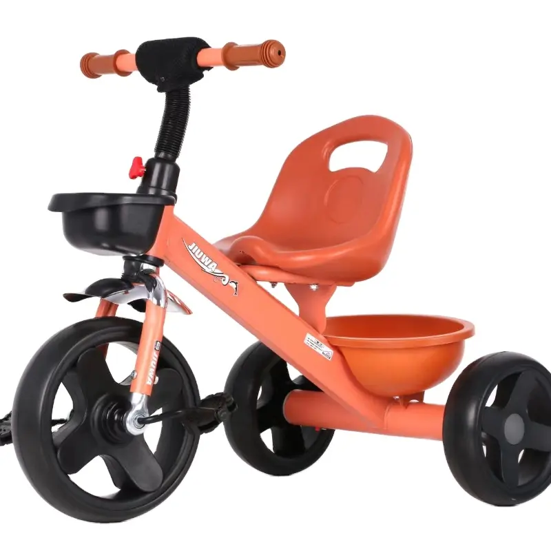 Nuevo Triciclo de moda para bebés Triciclo de acero para niños con triciclo para 1-6 años/Mini bicicletas baratas para bebés