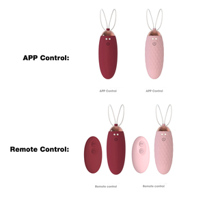 Draadloze Bluetooth ananasvormige bullet vibrator met slimme app-afstandsbediening, medische siliconen hoes, seksspeeltje, IPX6. - Product Image 4