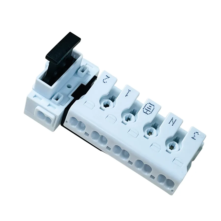 Fuse Terminal Block With 5 Pin Push Wire Connector
