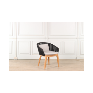 Silla de Comedor de Madera Maciza de Lujo Personalizada de Indonesia, Diseño Moderno, Materiales Naturales, Muebles para el Hogar - Product Image 1