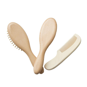 Commercio all'ingrosso personalizzato Logo vendita calda di bambù spazzola per capelli di capra Set di pennelli per bambini - Product Image 4