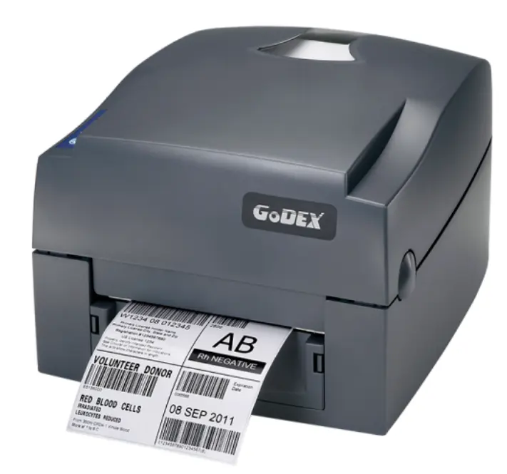 4 אינץ 203/300dpi שולחן עבודה ישירה העברת תווית מדפסת Godex G500/G530 תרמית העברת מדפסת עבור בגדי Hangtags