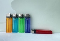 Vente en gros d'allume-cigare électronique Jet Flame briquet à gaz rechargeable moderne classique coupe-vent pour cadeaux d'affaires