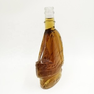 Botella <span class=keywords><strong>de</strong></span> Vidrio Flint Vacía <span class=keywords><strong>de</strong></span> 500 ml y 750 ml <span class=keywords><strong>con</strong></span> Logotipo Personalizado al por Mayor para Decoración del Hogar, <span class=keywords><strong>con</strong></span> Tapas <span class=keywords><strong>de</strong></span> <span class=keywords><strong>Corcho</strong></span> y Corona para Vino y Licores - Product Image 4