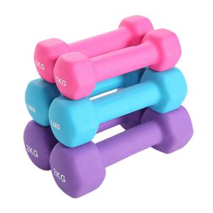 Couverture en caoutchouc vinyle de haute qualité, capacité de 1 <span class=keywords><strong>kg</strong></span>, 2 <span class=keywords><strong>kg</strong></span>, <span class=keywords><strong>5</strong></span> <span class=keywords><strong>kg</strong></span>, en forme d'os hexagonal, dumples en néoprène - Product Image 4