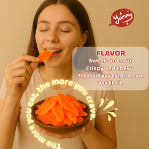 ขนมมะละกออบแห้งนุ่มสุกตามธรรมชาติรสชาติหวานคุณภาพสูงเพื่อสุขภาพบรรจุภัณฑ์จำนวนมากส่งออก - Product Image 5