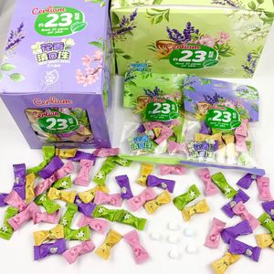 Caramelo Comprimido de Azúcar Perla Aliento Fresco Caramelos de Vitamina <span class=keywords><strong>C</strong></span> Sin Azúcar Pastillas con Sabor a Frutas Caramelos Surtidos - Product Image 2