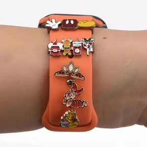 Hete Verkoop Legering Horlogeband Decoratieve Metalen Stud Voor I Iwatch Band Horlogeband Charme Decoratie