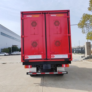 Vehículo de Transporte de Pollitos de un Día de Edad Personalizado HOWO, Camión para Crías de Pollo con Capacidad para 20000 Aves - Product Image 6