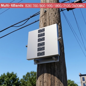 Amplificador de Señal Móvil GSM de 6 Bandas 700 800 900 1800 2100 2600 MHZ, Repetidor de Red Celular 3G 4G 5G LTE - Product Image 3