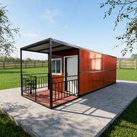 Maison Modulaire Conteneurisée Pliable 20FT X Z – Maison Préfabriquée en Acier, Mini-Bureau, Facile à Déplacer