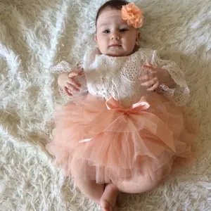 Birthday Dress Infant Girl New Born Baby Girl Bottoming Skirts Summer Clothes For Girls Party Tutu Dresses Outfit Kids Clothing