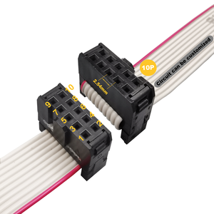 Conectores IDC AWM2651 28awg 6 12 <span class=keywords><strong>14</strong></span> 16 20 24 44 50 64 Pinos com Pitch de 2.54 mm Cabo de Fita Plana - Product Image 1