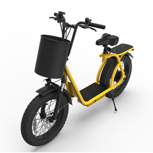 Scooter Eléctrico X20 Amarillo de 20 Pulgadas, Bicicleta de Reparto de Alimentos de Largo Alcance, Plegable, de Alta Velocidad, X 20 Scooter X 20 X 20 X 20 Ele - Product Image 3