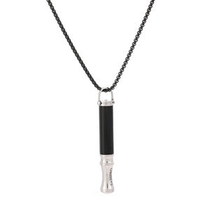 カスタムインサートコア無煙ステンレス鋼ストップフリーニコチン禁煙パフエアインヘーラースティック呼吸ネックレス（喫煙用） - Product Image 3