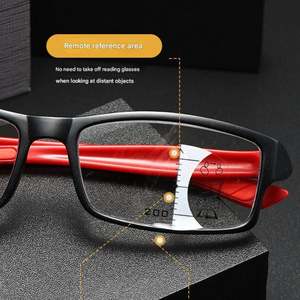 Gafas de Lectura Multifocales Fotocromáticas con Protección Anti Luz Azul, Lentes Progresivas que Cambian de Color, Unisex, Moda 2025 - Product Image 2