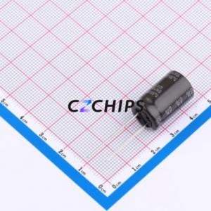 Condensador Electrolítico de Aluminio NXA 100V220 M 12.5*20 de Orificio Pasante, D12.5xL20mm 220uF 20% 100V 1.1A-100kHz - Product Image 2