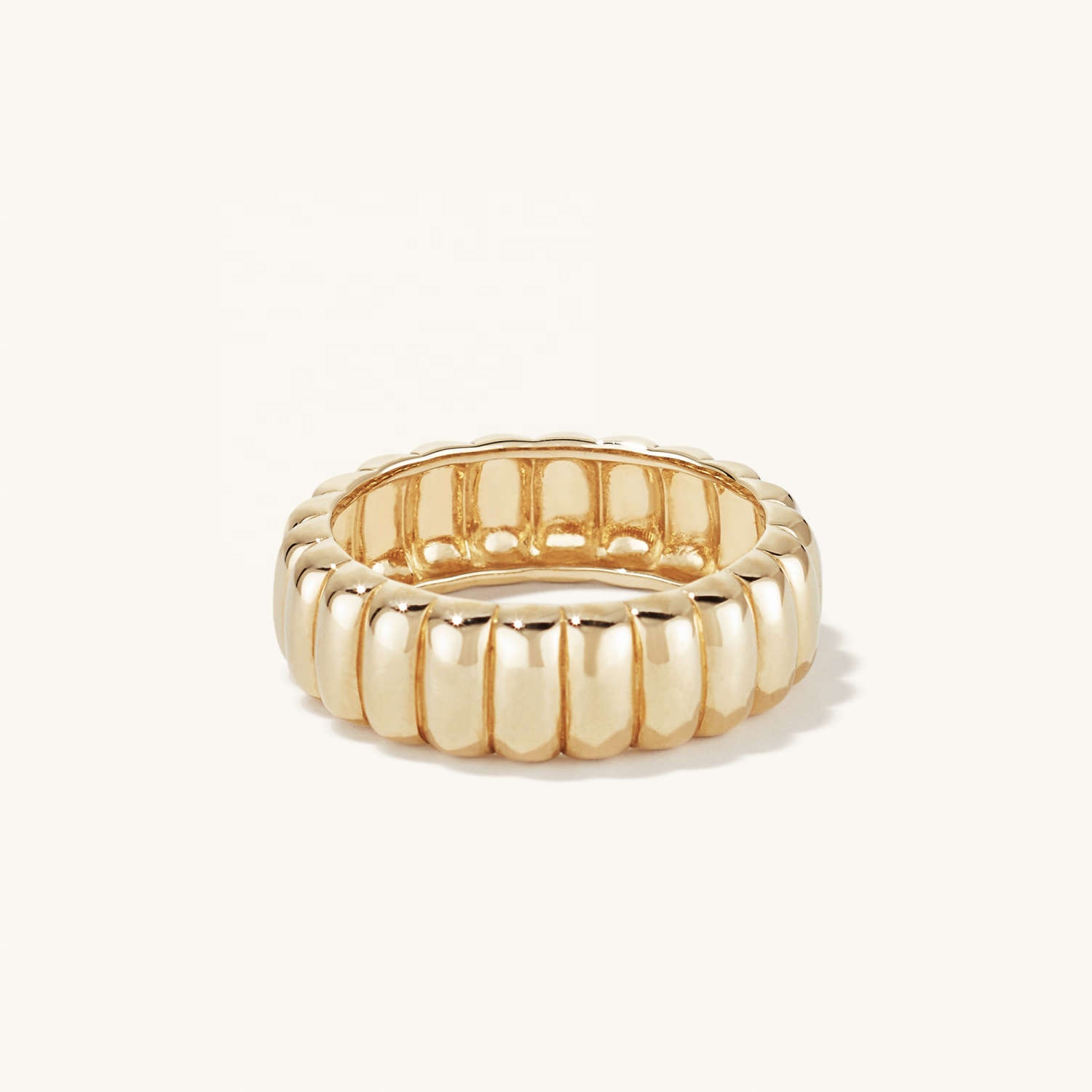 contour 14k gold ring
