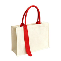 Sac fourre-tout pliable en toile et ruban, grand format, haut de gamme, tridimensionnel, sensation premium, coloré, grande capacité, personnalisable