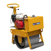 Rouleau compresseur routier compact LIONDI DWR-S325, version améliorée, mini-rouleau à tambour unique avec système hydraulique