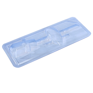 ถาดบรรจุภัณฑ์ทางการแพทย์แบบใส PETG ปลอดเชื้อ  รับผลิตตามแบรนด์  ขึ้นรูปด้วยระบบสุญญากาศ  ถาดบรรจุเข็มฉีดยาแบบใช้แล้วทิ้ง - Product Image 4
