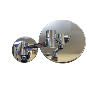 Hai bên bi-gấp Túi Led Nhỏ Gọn Gương gấp adjuswall-treo loại với phóng đại tính năng cho trang điểm - Product Image 2