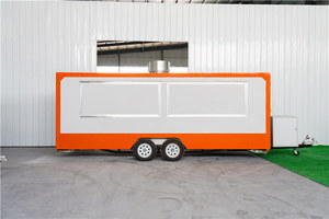 Camión de Comida Móvil con Diseño Personalizado, Remolque de Comida Rápida para Venta en la Calle, con Banco de Trabajo de Acero Inoxidable, para Pizza y Tacos - Product Image 5