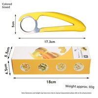 Creatief Nieuw Product Bananensnijder Keukenaccessoires Keukengerei Keukengereedschap & Gadgets Fruit-En Groentehaksnijder