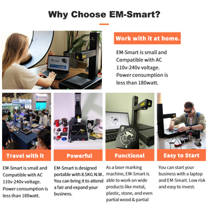 Máy Tạo Logo Thương Hiệu Vĩnh Viễn Máy Khắc Laser Trên Nhựa Kim Loại - Product Image 5