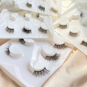 Vente en gros des demi-cils les plus populaires Oeil de chat Tige noire Faux cils Queue allongée Demi-oeil Cils naturels - Product Image 5
