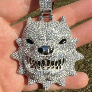 Colgante de Moissanita Hiphop Más Vendido, Joyería de Alta Artesanía, Accesorio para la Moda Moderna, Disponible al Mejor Precio - Product Image 6