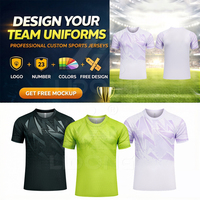 Seragam Sepak Bola Kustom Grosir Pabrik untuk Pria Wanita, Cepat Kering, Jersey Tim Reguler Polos, Jersey Sepak Bola Pria Kustom