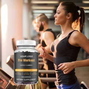 ओम क्रिएटिन प्री-वर्कआउट गुम्मीज़ 60ct ऊर्जा बढ़ाने वाले वयस्कों के लिए शरीर निर्माण अनुकूलन योग्य रंग अनुकूलित - Product Image 2