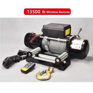 כננת חשמלית 12V 6000LBS כבדה לשימוש שטח עם שלט רחוק אלחוטי - Product Image 2