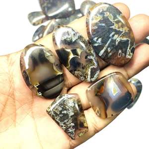 พลอยอาเกตตุรกีธรรมชาติ รูปทรงและขนาดหลากหลาย ราคาขายส่ง พลอยอาเกตตุรกีธรรมชาติสำหรับทำเครื่องประดับ - Product Image 6