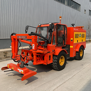 Taille-haie diesel autopropulsé JK431, machine professionnelle de gestion de la végétation routière pour l'entretien municipal - Product Image 1