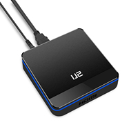 Dispositivo de Tv inteligente, decodificador con Control de voz 8K, Amlogic S905X3, 1000M, 4GB, 32GB, Android 9, 5G, WiFi dual