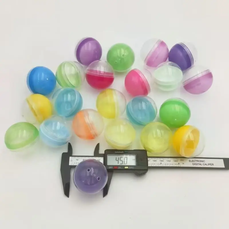 45Mm Een Groot Aantal Mini Lege Grootte Plastic Macaron Kleur Capsule Speelgoed Gebruikt In Automaten In Oost-Azië