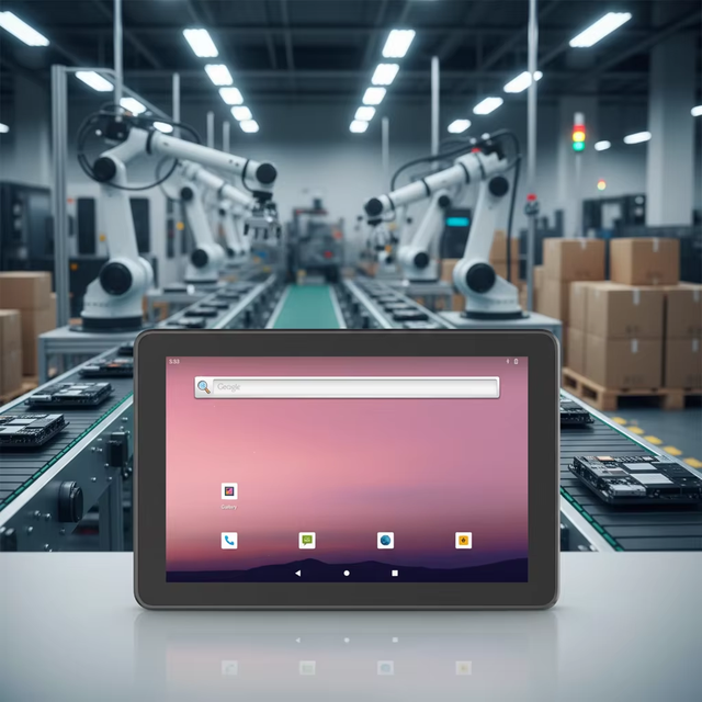 P10R Industrial Tablet Computer, Android 12, Best-selling Model, Rugged 10.1-inch