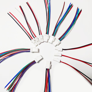 Jst electrónico personalizado Te Molex 0,8 1,0 1,25 1,5 <span class=keywords><strong>2</strong></span>,0 <span class=keywords><strong>2</strong></span>,54mm paso 1/<span class=keywords><strong>2</strong></span>/3/4/5/6/7/8/40pin Cables de puente Terminal arnés de cables - Product Image 3