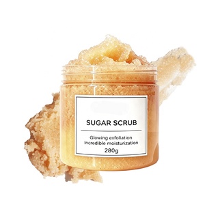 Esfoliante Corpo Idratante e Nutriente con Burro di Karité e Vitamina <span class=keywords><strong>C</strong></span> per una Pelle Liscia - Scrub Corpo Esfoliante allo Zucchero - Product Image 1