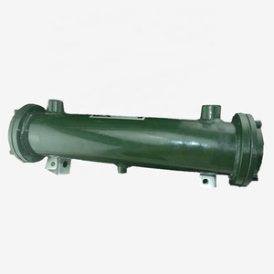 Échangeur de chaleur refroidi par eau pour système hydraulique, série DT, refroidisseur d'huile à ailettes spirales et à tubes - Product Image 2