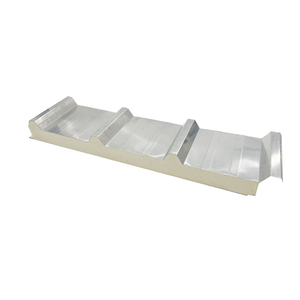Paneles aislados de cámara frigorífica de 150mm Sándwich de <span class=keywords><strong>techo</strong></span> de acero galvanizado ignífugo Ecológico para almacén y taller Envío África - Product Image 3