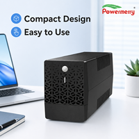 Alimentation sans interruption monophasée mini 650VA 220V 50Hz AVR avec LED USB CE RoHS pour ordinateur, routeur, POS, CCTV, usage domestique et bureautique