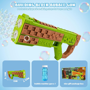 Pistola <span class=keywords><strong>de</strong></span> Burbujas Automática con Luz LED para Niños, Juguete <span class=keywords><strong>de</strong></span> Burbujas para Fiestas al Aire Libre <span class=keywords><strong>de</strong></span> Verano - Product Image 4